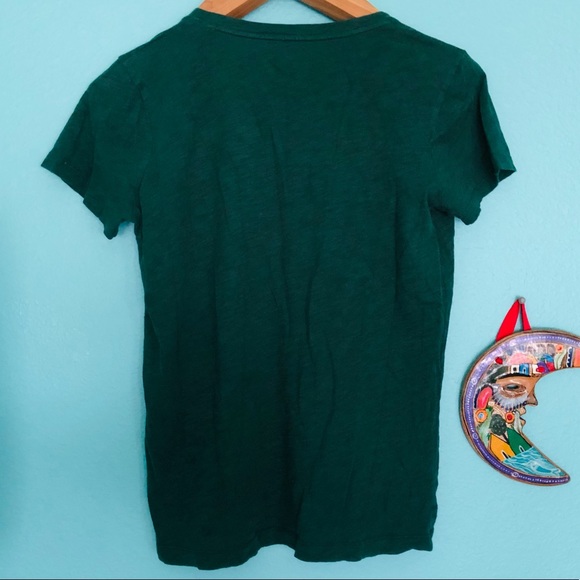 Madewell V Neck Pocket Tee - Picture 3 of 6